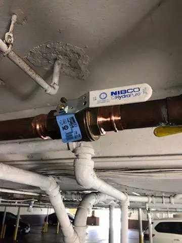 Copper pipe repair and valve work for Backflow Testing in Elmer